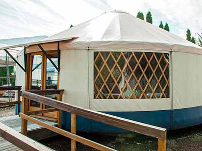 Rainier Outdoor yurt windows