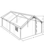 Centennial Wall Tent with Frame 10 x 12 - Image 2