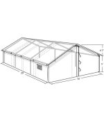 Centennial Wall Tent with Frame 16 x 20 - Image 2